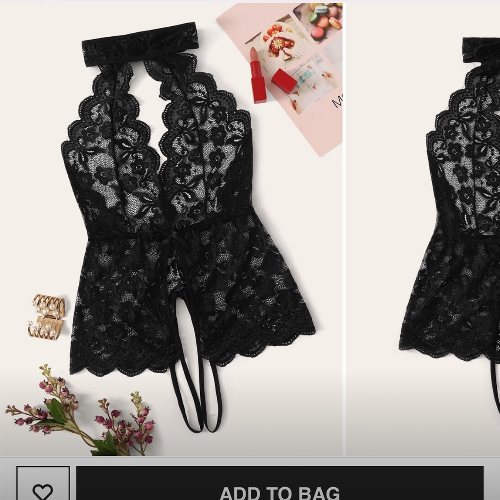 Halter Cut Bodysuit